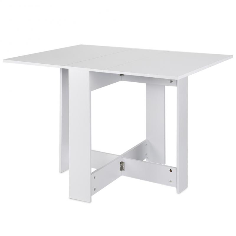 103x76x73.4cm Tables à manger pliantes Table pliante rétractable Table à manger extensible en bois Table à manger carrée Simple HWC